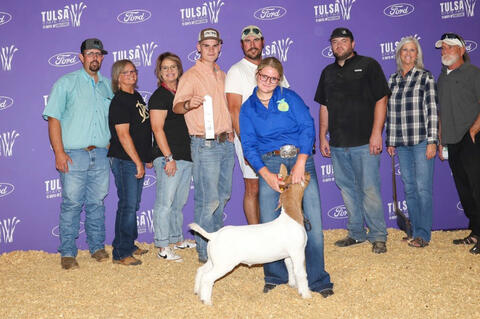 The show team spent 7 days at the Tulsa State Fair last week and a half 