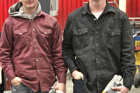 Congratulations to Allen students Kelly Power and Curt Carlos. These two along with their team represented the Pontotoc Technology Center at the Region 6 Welding Contest.