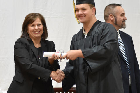 	Supt. White and Blake Campbell