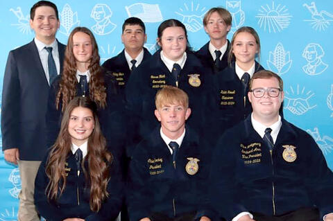 CALVIN FFA STUDENTS ATTEND ANNUAL 