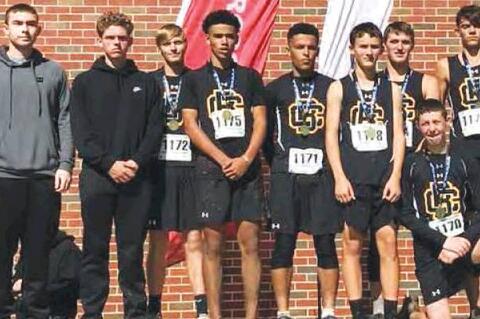 Calvin 3rd place finish at the State Cross Country meet!!!
