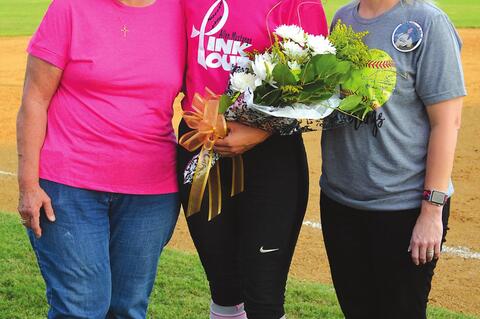 Allen Softball Honors Senior