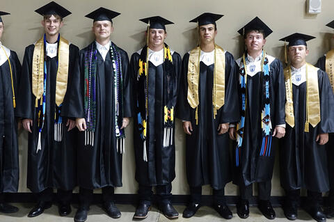 Getting ready for graduation