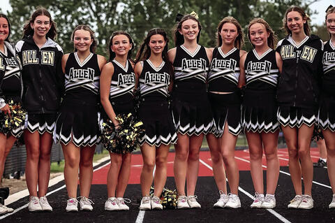 Cami Frederick, Kendelynn Vivier, Jaiden Lindsey, Lauren Lawler, Jessalynn Jack, Caityn Williams, Grayson Whitehead, Cobi Frederick, Kolbi Clark, Emma Tomb, Sophia Shires and Callie Walden are headed to the State Competition Saturday