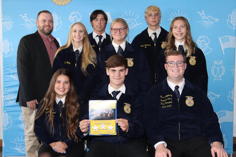 The Allen FFA Chapter Officer