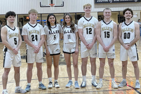 That’s a wrap..History made. These seniors ended their Mustang basketball journey at the State Tournament—a fitting finale for a group that has given so much to this program. They leave behind a legacy of excellence that won’t soon be forgotten. Saluting our Seniors: Gavin Hamilton, Brayden Holliway, Cherish Woodward, Addison Prentice, Quintin Box, Noah Bray, and Kayd Bell.