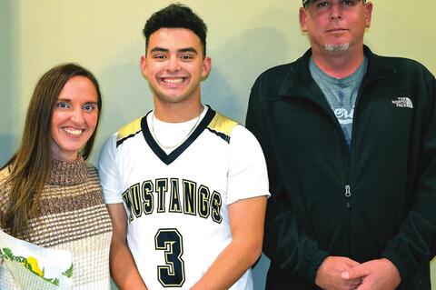 Allen Basketball Seniors Honored