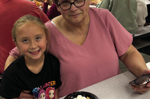 Debbie Hodo got to spend time with her granddaughter Luci Jones