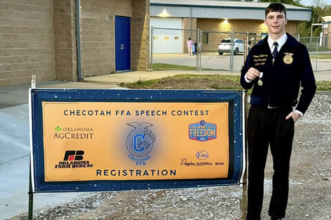 Cooper Newberry - 2nd in Extemporaneous