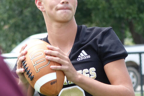 Mustangs do well in first scrimmage