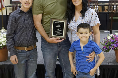 The Allen Board of Education honors