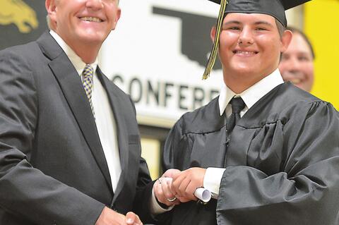 Superintendent Hiatt & Kylan Sanders