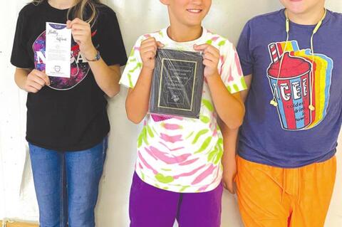 Hughes County Fair Spelling Bee Winners