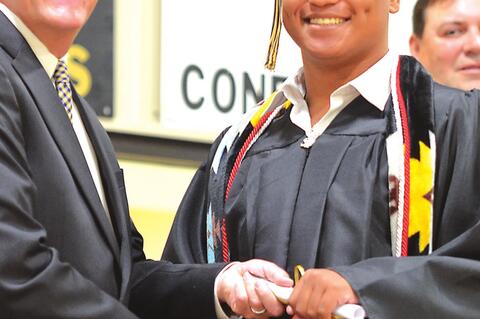 Superintendent Hiatt & L.T. Matteri