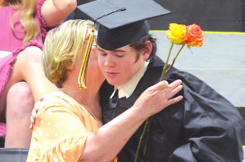 Wyatt Arnold presented his grandmother