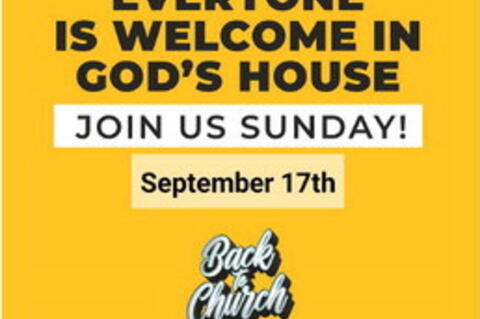 EVERYONE IS WELCOME IN GODS HOUSE