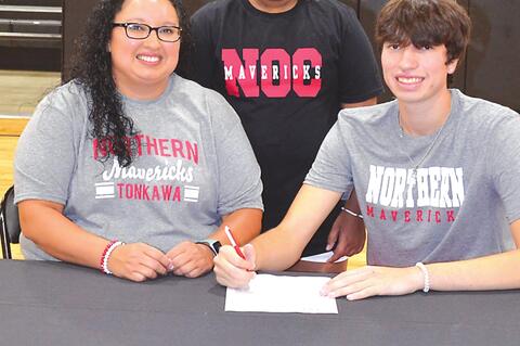On Tuesday Chad Milne signed his letter of intent