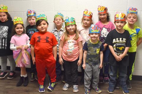 Allen Celebrates 100 Days of School