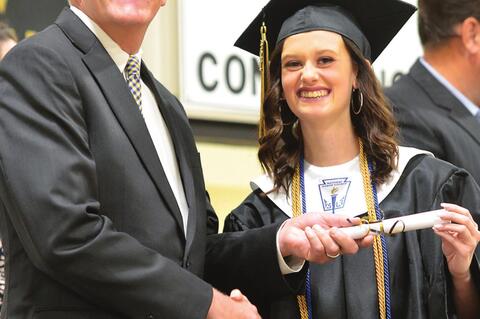 Superintendent Hiatt & Jaden Wilson