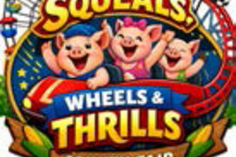 Squeals, Wheels and Thrills will greet you at the Pontotoc County Fair in Ada, August 27 - 29.