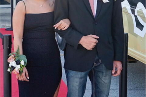 Brogen Goodson and his Prom Date Ryleigh Smith