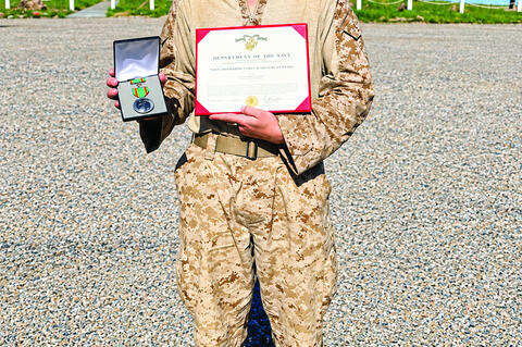 Lance Corporal Riley Tomb