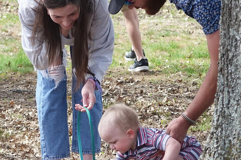 Allen Chamber of Commerce Egg Hunt held Saturday
