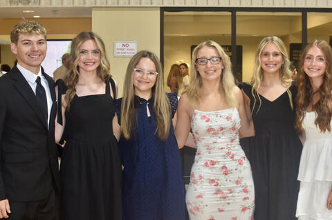 Ushers for the 2026 graduation were junior Briar Heck, Kryslyn Stephens, Lauren Lawler, Zoey Sawatky, Lily Laden and Kayla Nickell
