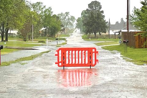 Local Rainfall Totals over 6 inches