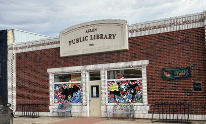 Allen Public Libary Reaches Milestone