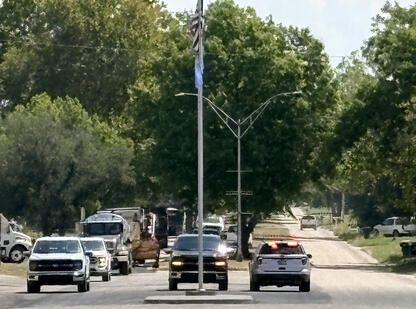 Big Thanks to Pontotoc County Commissioner Gary Starns, Commissioner elect Charlie Pogue, the employees of District 1 and Elite Chip and Seal for the new pavement on Broadway.