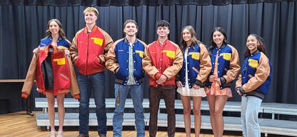 It was a successful year for Allen Athletes as these seven athletes were selected to All-State honors in their sport: Emma Tomb, (cheer and track), Quintin Box (football) Kayd Bell (football), Gavin Hamilton (Basketball) Addison Prentice (Basketball) Cherish Woodward (Basketball) Kiara Byrd (Powerlifting)