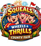 Squeals, Wheels and Thrills will greet you at the Pontotoc County Fair in Ada, August 27 - 29.