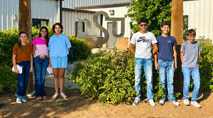 These Allen FFA members spent the past three days in Stillwater judging livestock at OSU’s Big 3 Field Days. They competed against over 200 teams and 400 individuals in their division and Allen Team 1 placed 7th High Jr. FFA Team - Sheep &amp; Goats, and 15th High Jr. FFA Team – Swine. Members competing were Maebree Howard, Peyton Lewis, Brinley Nemecek, Mario Gonzalez, Eddie Gonzalez and Parker Hiatt.