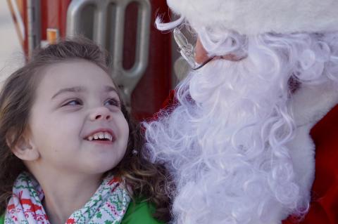 How could Santa resist any request from Carolyn Tinsley