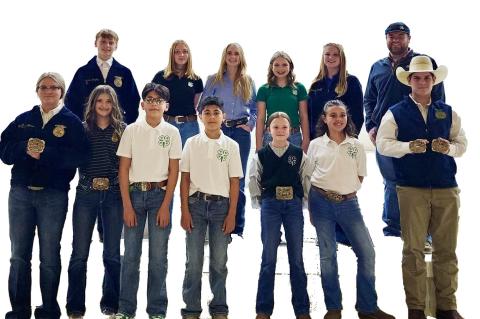 Allen Kids have successful Pontotoc County Livestock Show
