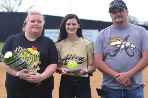 Allen Softball Seniors Honored