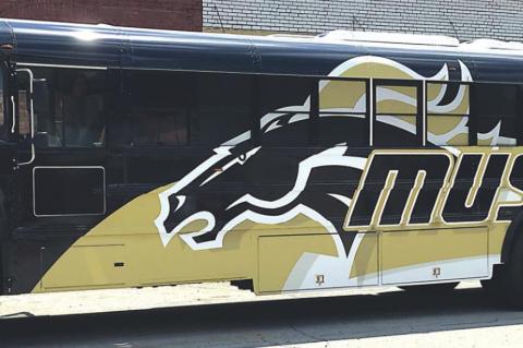 The Mustangs will be traveling in style!
