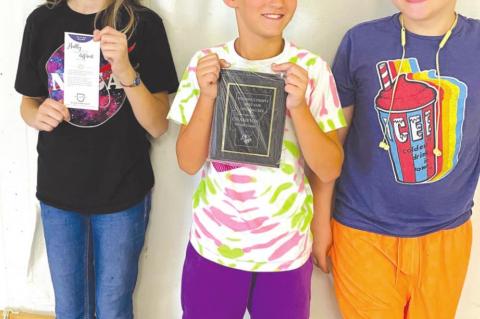 Hughes County Fair Spelling Bee Winners