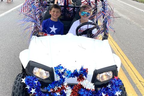 Calvin Fourth of July Parade