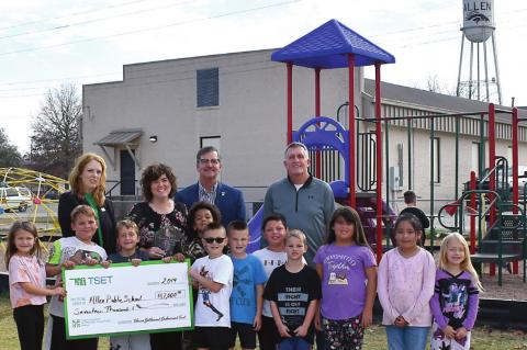Allen Public School Receives $17,000 TSET Grant