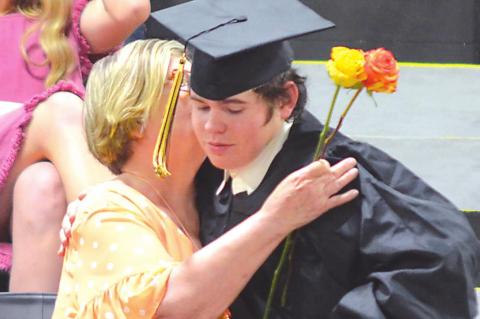 Wyatt Arnold presented his grandmother