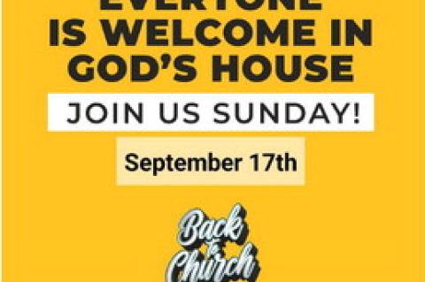 EVERYONE IS WELCOME IN GODS HOUSE