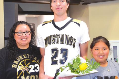 Allen Basketball Seniors Honored