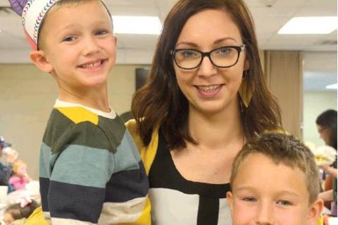 Mrs. Laden’s class is thankful & hungry