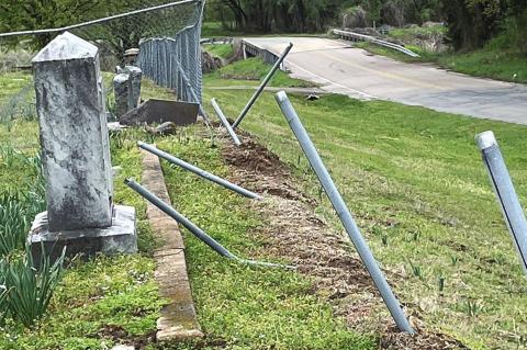 Tuesday evening someone drove