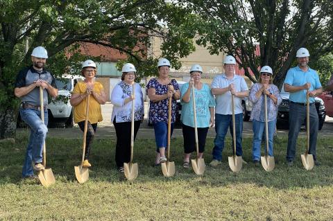 	Francis has Ground Breaking for New Community Building