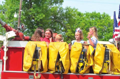 Thanks to Gerty Fire Department