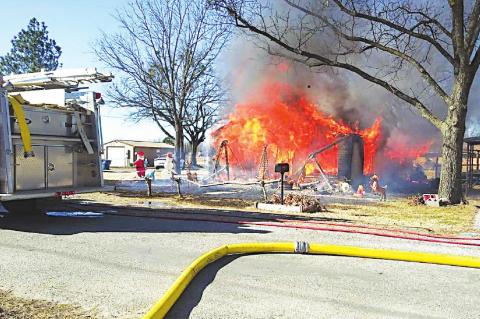House a total loss after Christmas Day fire