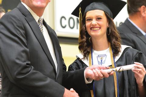 Superintendent Hiatt & Jaden Wilson